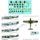 Decals for 1/72 Me Bf 109 E 1/3/4 Part.2 (white 9/6, Black 9 Schnauzl, yellow 1)