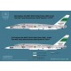 Decals for 1/72 RA-5C Vigilante 2 / USS Nimitz with Full Stencil