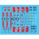 Decals for 1/72 Grumman F-14A Tomcat VF-1 Wolfpack USS Enterprise