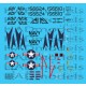 Decals for 1/72 RA-5C Vigilante part 3 / USS Nimizt with full stencil