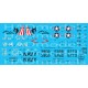 Decals for 1/72 McDonnell Douglas F-4J Phantom VF 74 Be-devilers USS NIMITZ 70's part 1 