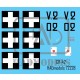 Decal for 1/72 Royal Hungarian Air Force CR-42 V202