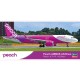 1/200 Modern Jet Airliner Peach Airbus A320Neo