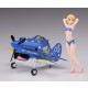 Egg Girls Collection No.03 "Amy McDonnell" w/P-40 WARHAWK (120mm x 90mm)