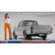 1/24 Datsun Sunny Truck Long Body Deluxe with Girl's Figure [SP626]