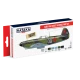 Acrylic Paint Set for Airbrush - Early WWII Soviet Air Force from 1937 till Sep 1943 (17ml x 8)