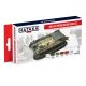 Acrylic Paint Set for Airbrush - WWII AFV Interior Colours (17ml x 6)