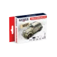 Acrylic Paint Set for Airbrush - German AFV Winter Camo 2 in 1 (17ml x 4)