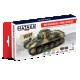 Acrylic Paint Set for Airbrush - WWII Hungarian AFV Panel Lighting (17ml x 6)