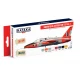 Acrylic Paint Set for Airbrush - Modern Royal Air Force Vol.3: RAF Aircraft since 1950s (17ml x 8)