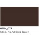 Acrylic Paint for Brush - S.C.C. No. 1A Dark Brown (17ml)