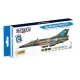 Acrylic Paint for Brush - Falklands Conflict Standard Colours Vol.1 Argentinean AF (8 x 17ml)