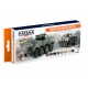 Lacquer Paint Set - Modern Polish Army AFV since 2000s (17ml x 8)