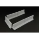 1/48 Modern Concrete Road Barriers