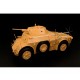1/35 Autoblinda AB-43 PE parts for Italeri kit