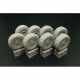 1/35 JGSDF Type 16 Wheels for Tamiya kits