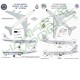 RAAF Decals for 1/100 Boeing 707-338 33 SQN (High/Low-Vis schemes) Tanker/VIP Aircraft