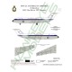 RAAF Decals for 1/144 British Aircraft Corporation BAC 1-11 34SQN VIP Transport