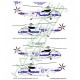 Australian RAN Decal for 1/144 Westland Sea King Mk 50 HS-817 SQN (RAN 75th Anniversary)