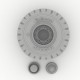 1/35 Scammell Pioneer Tyres Civil Pattern (4pcs) for IBG #35029/Thunder Model #35200