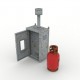 1/35 Central Heating with Gas Cylinder
