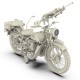 1/35 R.E. Motoguzzi Alce 500 Motorcycle
