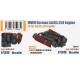 1/35 WWII German Sd.Kfz.234 Engine for Dragon kits