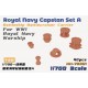 1/700 WWI Royal Navy Warship Capstan Set A