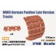 1/48 WWII German Panther Late Version Tracks
