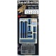 1/24 Sparco 6 point Harness/Seatbelts (Blue) - Laser Cut