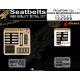 1/32 Felixstowe F.2a & Hansa-Brandenburg W.29 Seatbelts for Wingnut Wings kit (Laser Cut)