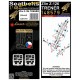 1/48 Zlin Z-126 Trener Seatbelts for Eduard kits