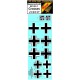 Decals for 1/32 Messerschmitt Bf 110-7 Crosses
