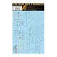 1/32 Focke-Wulf Fw190D-9 Stencils Decal (wet transfers)