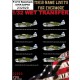 1/32 Republic P-47D Razorback over Saipan Markings Decal (wet transfer)