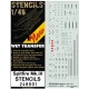 1/48 Supermarine Spitfire Mk.IX Stencils (water-slide decals)