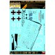 1/48 Focke Wulf Fw 190A8/R2 Reichsverteidigung Stencils & Markings Decals for Eduard kits