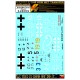 1/48 Messerschmitt Bf 109G-14 (AS) Marking Decals for Eduard kits (wet transfer)