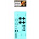 Decals for 1/48 Focke Wulf Fw 190D Crosses