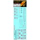 Decals for 1/48 Mitsubishi A6M2 Zero Markings & Stencils (wet transfer)