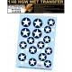 Decals for 1/48 P-47 National Insignia 1942-1943