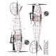 1/32 Albatros D.V/D.Va Aircraft Positive Nails Set for Wingnut Wings kit