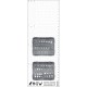 1/32 Nickel Silver Access Templates Plus Positive Rivets