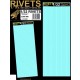 1/32 Positive Rivets Free Lines (diameter 0.25mm, spacing 0.8mm)