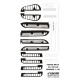 1/48 Focke-Wulf Fw190A/D/F Control Surfaces for Eduard kit