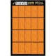 1/32 Light Yellow Wood Grain Transparent Decals (20pcs, A4 Sheet)