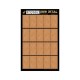 1/32 Natural Light Wood Grain Base White Decals (20pcs, A4 Sheet)