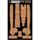 1/32 Albatros D.V/D.Va Transparent Decals-Faded Pine Tree Imitation for Wingnut Wings kit 