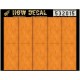 1/32 Light Yellow Wood Grain Transparent Decals (10pcs, A5 Sheet)