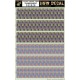 1/32 Faded Transparent Decals for Lozenge 5 Colours (A4 Sheet)